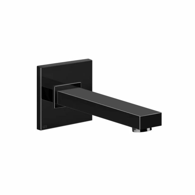 Gessi Rettangolo K bocca di erogazione vasca lunghezza personalizzabile 20121-Black Metal PVD