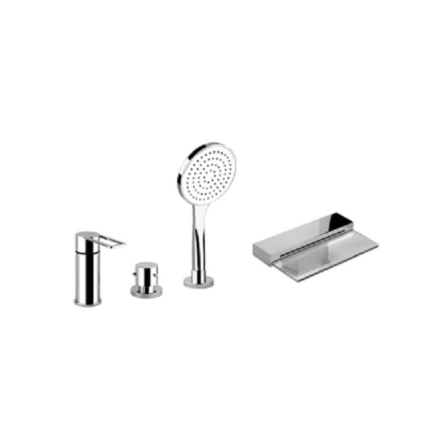 Gessi Trasparenze Tub Group 34245