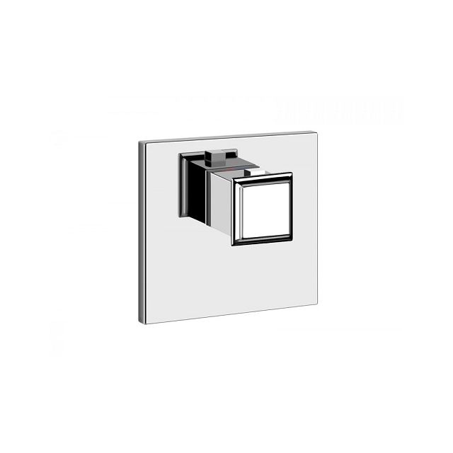 Gessi Eleganza Thermostatic high-capacity built-in mixer 46252+43281