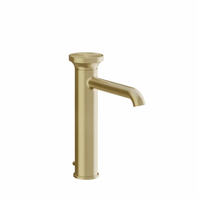 Gessi Origini Single Lever Basin Mixer 66005-Brushed Brass PVD