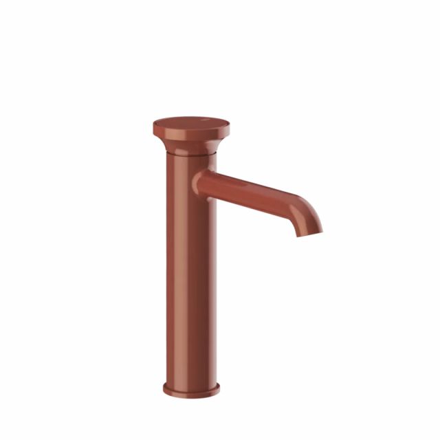Gessi Origini Single Lever Basin Mixer 66006-Glossy Coral - Gessi