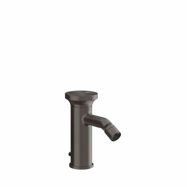 Gessi Origini Single Lever Bidet Mixer 66007-Black Metal Brushed PVD