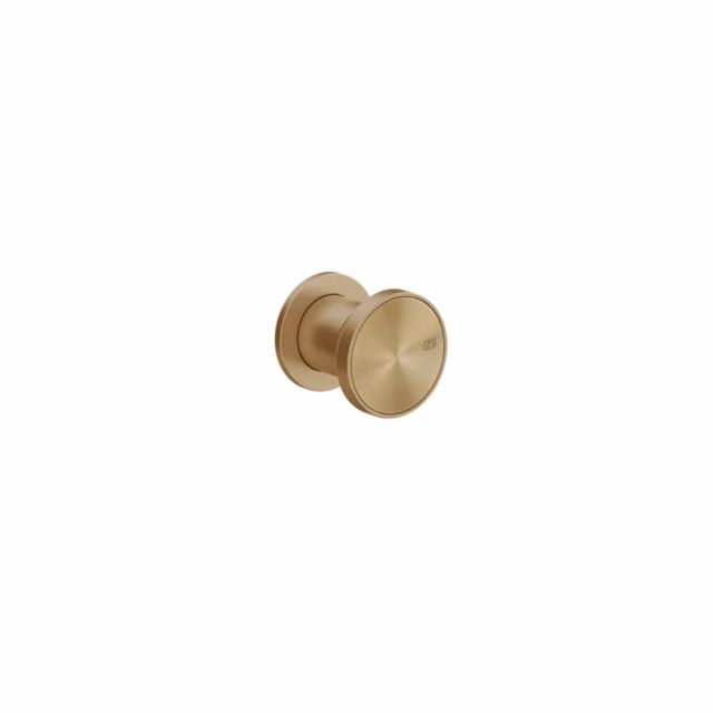Gessi Origini Single Lever Shower Mixer + Built-in Part 54055+66109-Warm Bronze Brushed PVD