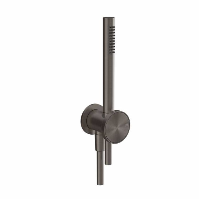 Gessi Origini Shower Set 66123-Black Metal Brushed PVD