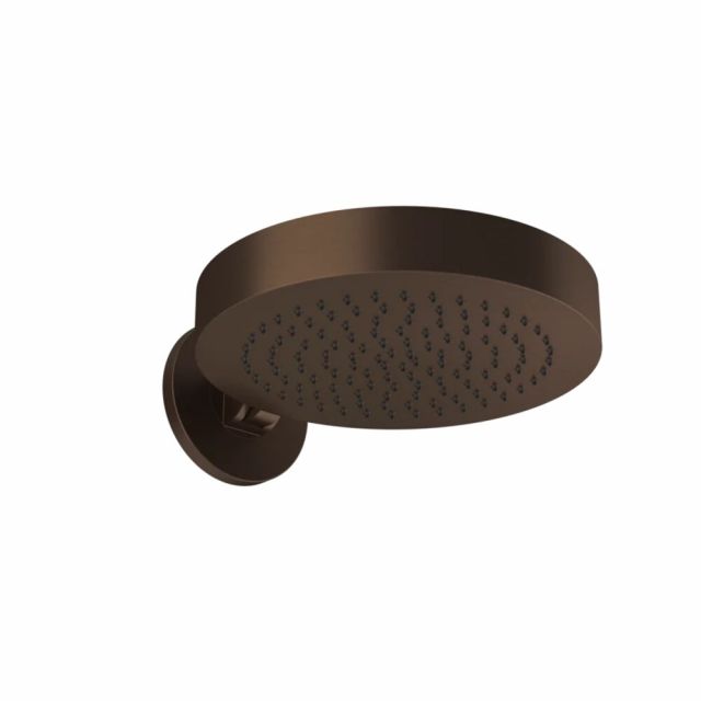 Gessi Origini Adjustable Wall Showerhead 66150-Dark Bronze - Gessi