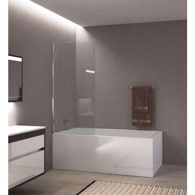 Calibe Sopravasca Shower Enclosure above the tub with mobile door 542SPV