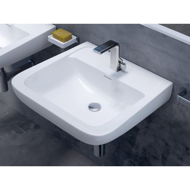Flaminia Como 62 wall-hung or sit on pedestal sink in ceramic CM62L