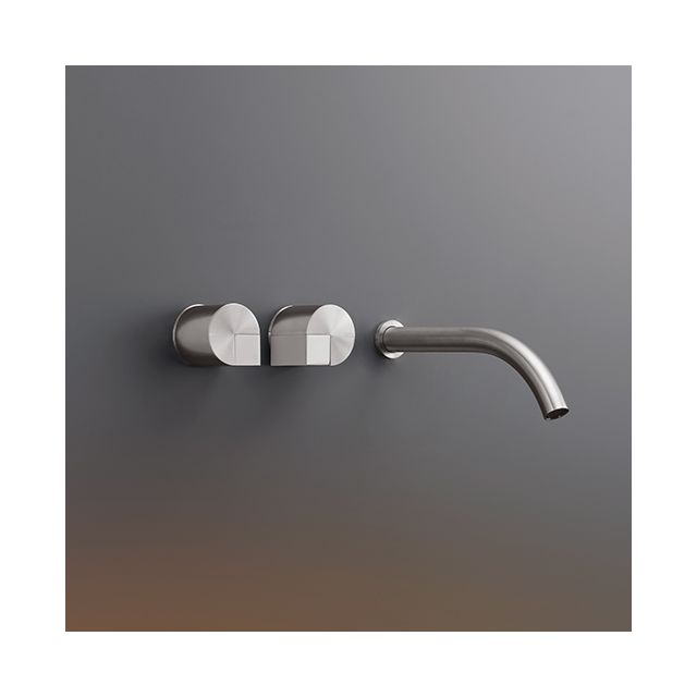 Cea Duet mixers wall mounted set of 2 individual taps DET 22 S+PTR 01