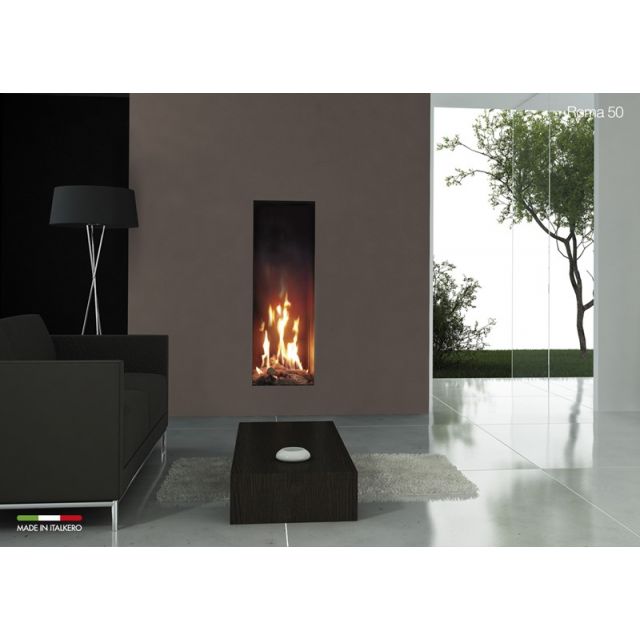 Italkero Roma 50 Single Side Frameless Gas Fireplace IN05AM