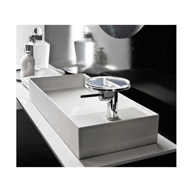 Kartell by Laufen white reversible on top sink 8.1233.2.000