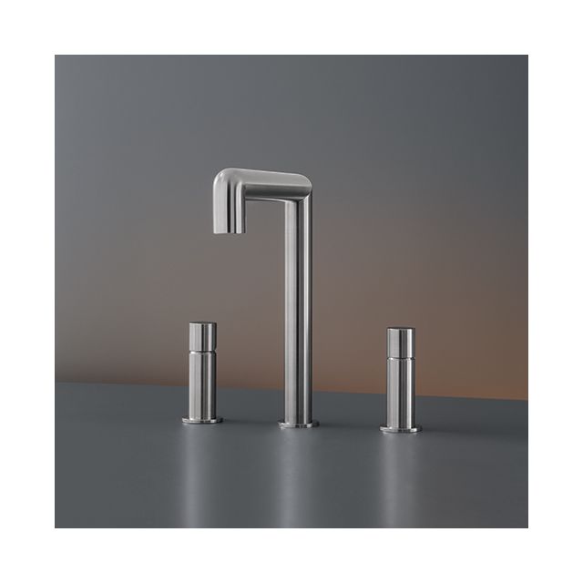 Cea Design Cartesio Three-hole tap with swivelling spout CAR24S 