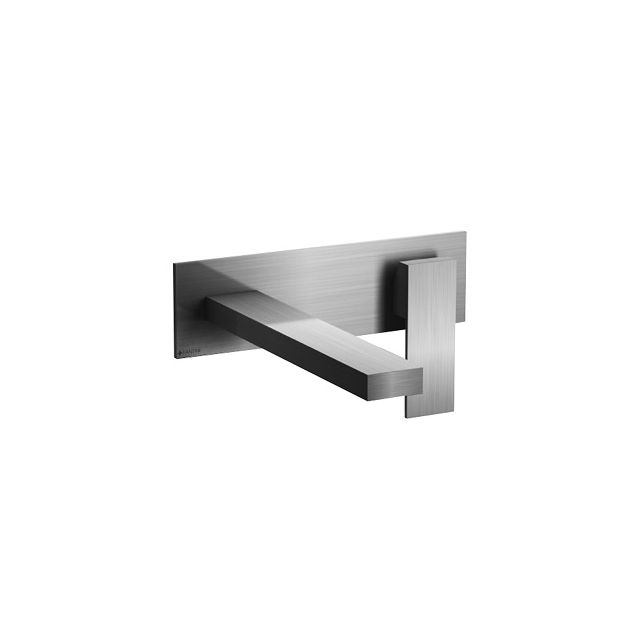 Fantini Mint Acciaio wall-mounted sink tap F813B+M011A