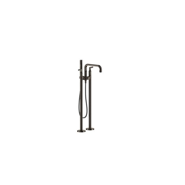 Gessi Inciso freestanding external tub tap + recessed part 58028+58099