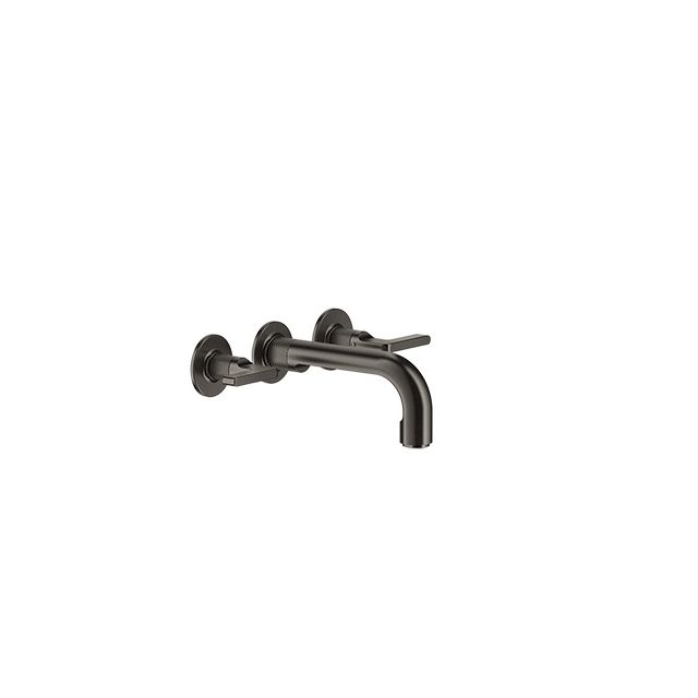Gessi Inciso three-hole tub group + recessed part 58094+45089