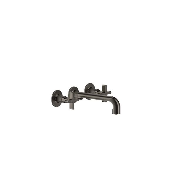 Gessi Inciso three-hole sink group 58190+45089