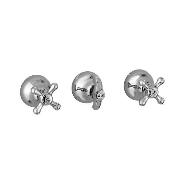 Stella Roma 3254 Mixers Concealed bath and shower mixer  RM01301CR00