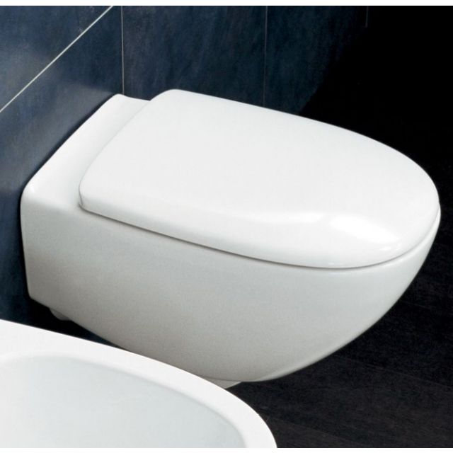 Flaminia Spin Wall-Hung l Kit Sanitary Complete with WC+Bidet+Toilet Seat 5085G+5086+5085CW03