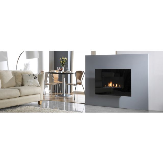 Fireplaces British Fire Wide 41 Gas Fireplace GWIDE41NMMF 
