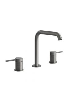 Gessi 316 Trame three-hole sink group 54312