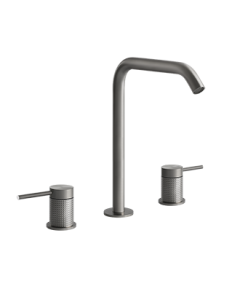 Gessi 316 Cesello three-hole sink group 54411