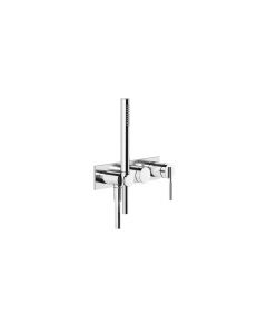 Gessi Ingranaggio Wall-mounted shower tap + recessed part 63543 + 54139 