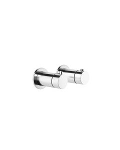 Gessi Ingranaggio Wall-mounted thermostatic shower tap + recessed part 63331 + 54169