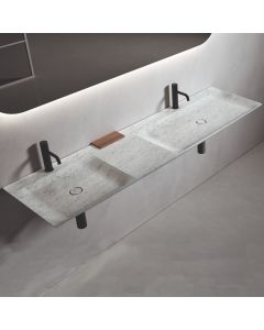 Boffi L18 Double Solid Marble Sink WMLCAD01