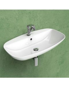 Flaminia Nuda Slim 75 Countertop/wall-hung Sink ND75PR