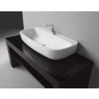 Flaminia Volo 100 bench-wall hung sink in ceramic MN100L
