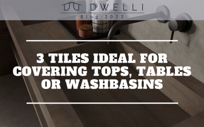3 tiles ideal for covering tops, tables or washbasins